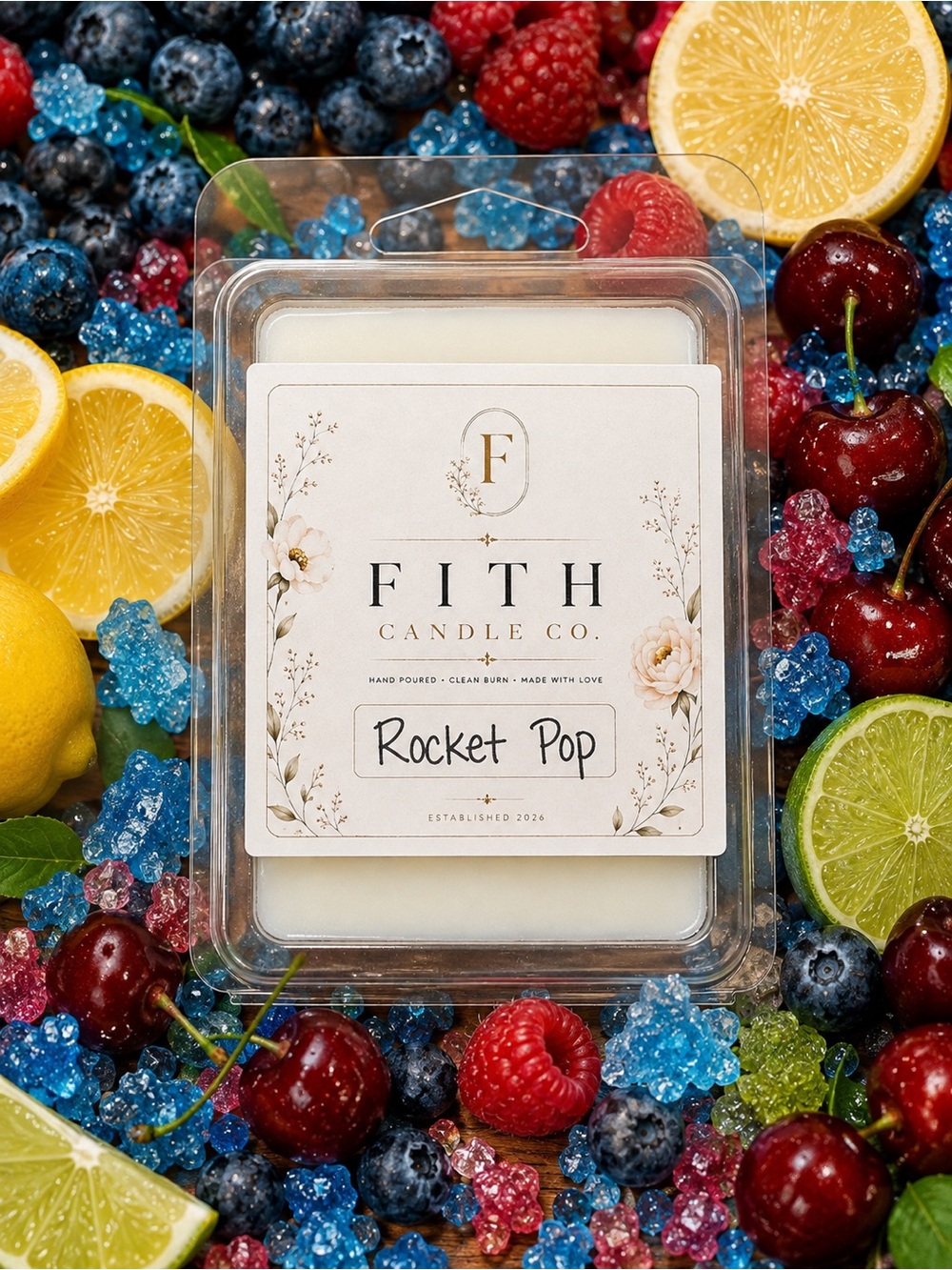 Rocket Pop Organic Soy Artisan wax melts